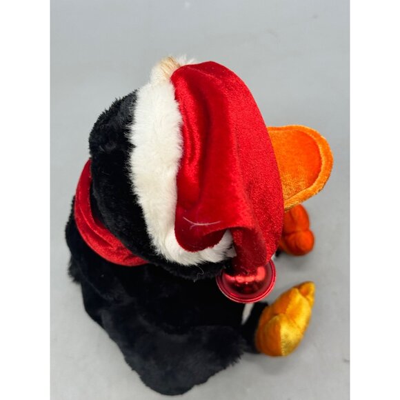 Dan Dee Holiday Christmas Penguin Plush Toy Yakety yak light up dances READ - Picture 8 of 9